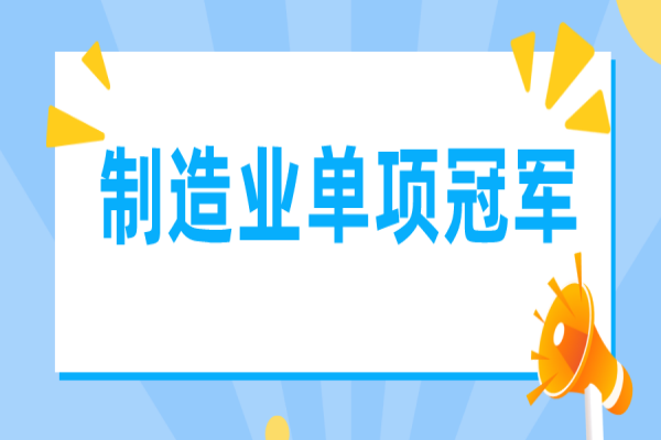 廣東省制造業(yè)單項(xiàng)冠軍遴選管理辦法（征求意見稿）