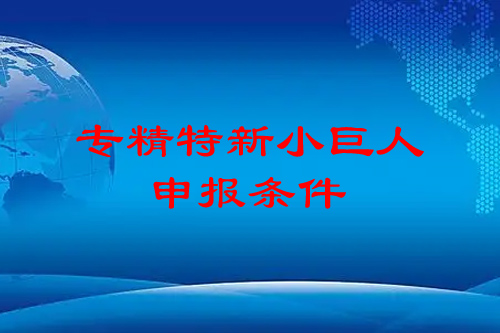 專精特新申報(bào)條件（市級(jí)、省級(jí)），專精特新小巨人申報(bào)條件