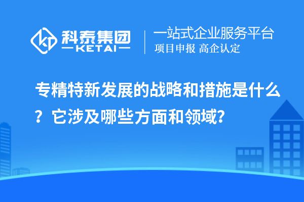 專精特新發(fā)展的戰(zhàn)略和措施是什么？它涉及哪些方面和領(lǐng)域？