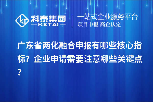 廣東省兩化融合申報(bào)有哪些核心指標(biāo)？企業(yè)申請(qǐng)需要注意哪些關(guān)鍵點(diǎn)？