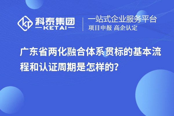 廣東省兩化融合體系貫標(biāo)的基本流程和認(rèn)證周期是怎樣的？