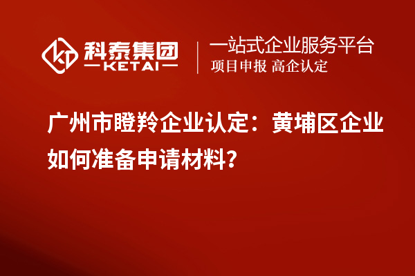 廣州市<a href=http://www.qiyeqqexmail.cn/fuwu/dengling.html target=_blank class=infotextkey>瞪羚企業(yè)認(rèn)定</a>：黃埔區(qū)企業(yè)如何準(zhǔn)備申請(qǐng)材料？